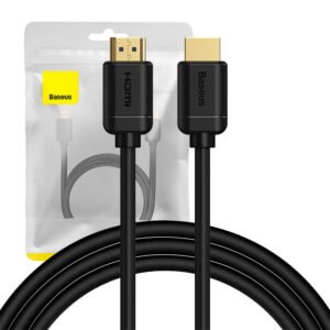 „Baseus“ didelės raiškos serijos HDMI 2.0 laidas, 4K 60 Hz, 1,5 m (juodas)