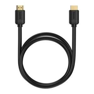 „Baseus“ didelės raiškos serijos HDMI 2.0 kabelis, 4K 60 Hz, 0,75 m (juodas)