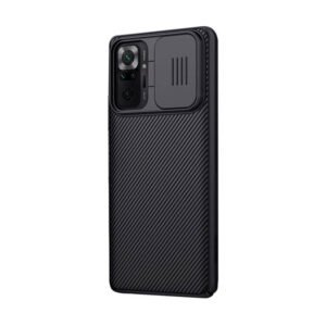 CamShield dėklas, skirtas Xiaomi Redmi Note 10 Pro / 10 Pro Max (juodas)