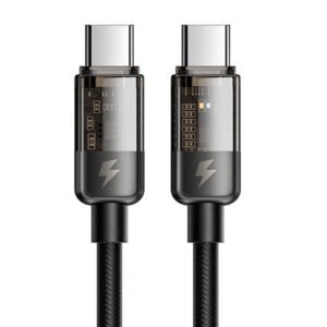 Laidas iš USB-C į USB-C Mcdodo CA-2840, PD 100 W, 1,2 m (juodas)