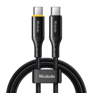 Laidas iš USB-C į USB-C Mcdodo CA-3461, PD 100 W, 1,8 m (juodas)