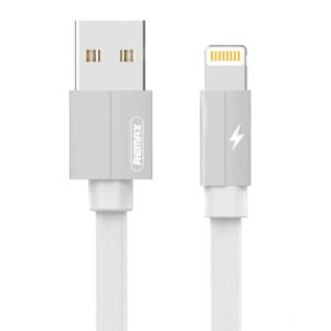 USB laidas Lightning Remax Kerolla, 1m (baltas)