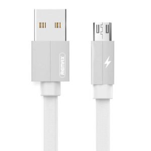 USB Micro Remax Kerolla laidas, 2m (baltas)