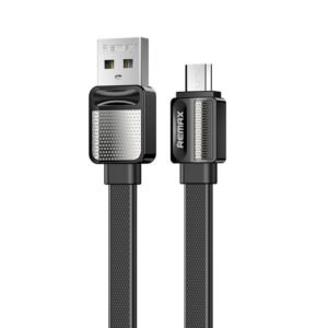 USB laidas Micro Remax Platinum Pro, 1m (juodas)