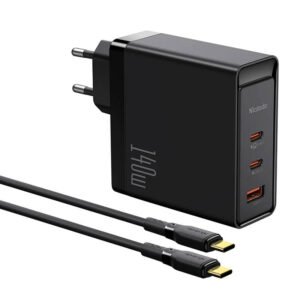 Įkroviklis GaN 140W Mcdodo CH-2913, 2x USB-C, USB-A (juodas)