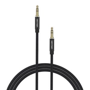 Kabelis Audio Micro Jack 3,5 mm ventiliacija BAWBG 1,5 m juodas