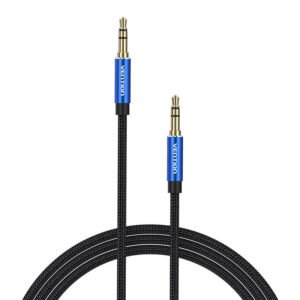 Kabelis Audio mikro lizdas 3.5mm Vention BAWLJ 5m Blue