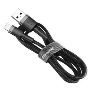 Baseus Cafule USB Lightning Cable 2,4A 1m (Gray+Black)