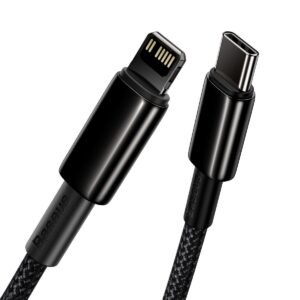 Baseus Tungsten Gold Cable Type-C to iP PD 20W 2m (black)