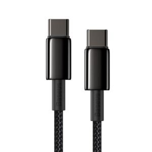 Baseus Tungsten Gold Cable Type-C to Type-C 100W 1m (black)