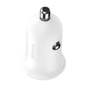 Baseus Grain Pro Car Charger 2x USB 4.8A (white)