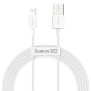 Baseus Superior Series Cable USB to iP 2.4A 2m (white)