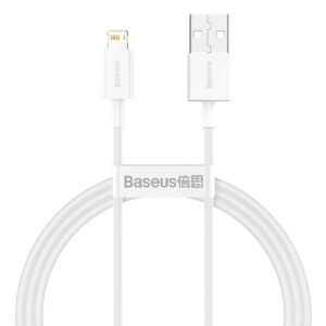 Baseus Superior Series Cable USB to Lightning, 2.4A, 1m (white)