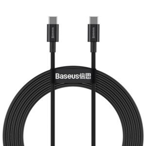 Baseus Superior Series Cable USB-C to USB-C, 100W, 1m (black)