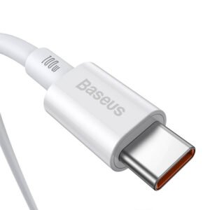 Baseus Superior Series Cable USB-C to USB-C, 100W, 2m (white)