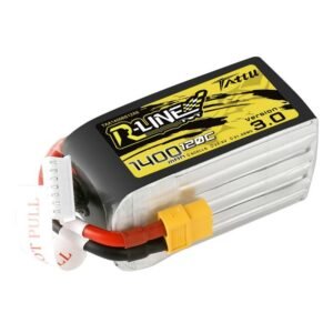 Battery  Tattu R-Line 3.0 1400mAh 22.2V 120C 6S1P XT60