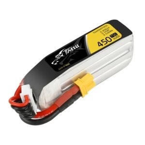 Battery  Tattu 450mAh 14,8V 75C 4S1P Long