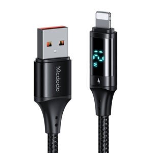 Digital Display USB to Lightning Data Cable Mcdodo CA-1060, 1.2m