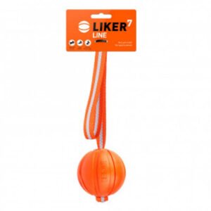 Ball on a rope for puppies and small dogs Liker Line 7 Waudog