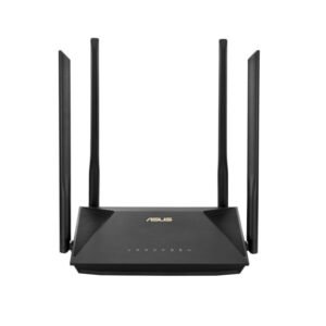 ASUS RT-AX53U belaidis maršruto parinktuvas Gigabit Ethernet Dviejų juostų (2,4 GHz / 5 GHz) Juoda