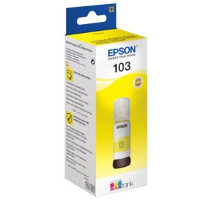 Epson 103 rašalo kasetė 1 vnt. Originali geltona