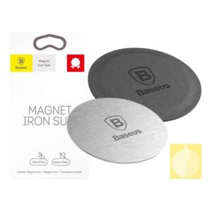 Magnet phone holder Baseus Iron Suit kit - black