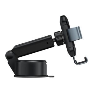 Gravity car mount for Baseus Tank phone with suction cup (black)