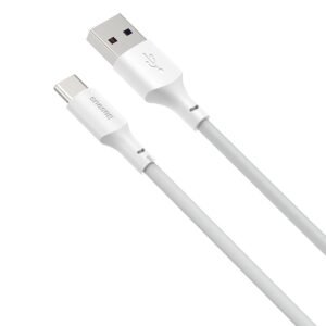 Baseus Simple Wisdom Data Cable Kit USB to Type-C 5A (2PCS/Set）1.5m White