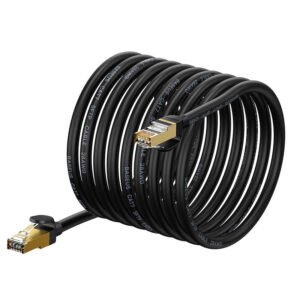 Network cable Baseus Ethernet RJ45, 10Gbps, 15m (black)