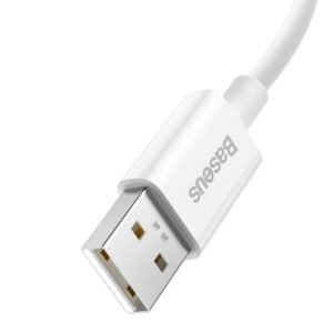 Baseus Superior Series Cable USB to USB-C, 65W, PD, 1m (white)