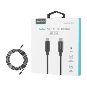 Cable USB-C do USB-C Choetech XCC-1036 240W 2m (black)