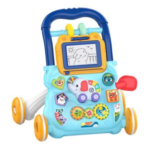 Interactive educational baby walker (blue) Huanger HE0810