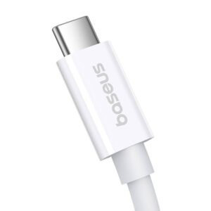 Kabel USB-C do USB-C Baseus Superior USB4, 240W, 1m (biały)