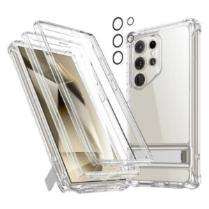 Case Armor Kickstand Samsung S24 Ultra (transparent)