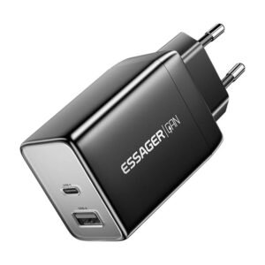 Essager ECT45W-LJB01-Z 45W C+A Charger (black)