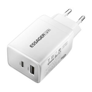 Essager ECT45W-LJB02-Z GaN 45W C+A Chargers (white)