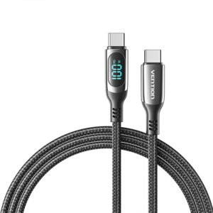 Vention TAYBAV USB 2.0 C-C 100 W 5A 1.2M USB cable (black)