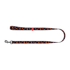 Nylon dog leash, pattern ''Oranges'' length 122 cm Waudog