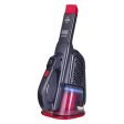 Black & Decker Dustbuster juodas, raudonas dulkių maišelis